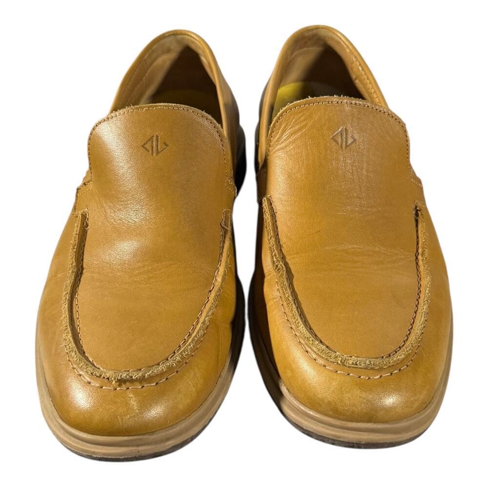AmberJack Men’s The Loafer Slip On Leather Shoes Brown 7 Made In Portugal - Picture 4 of 9